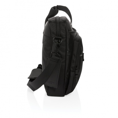 Логотрейд бизнес-подарки картинка: Сумка для ноутбука Swiss Peak RPET Voyager RFID 15,6"