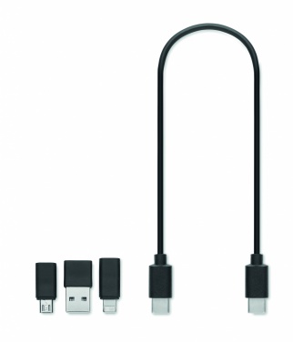 Логотрейд pекламные подарки картинка: 3 in 1 cable set