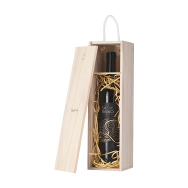 Логотрейд pекламные подарки картинка: Винная коробка WineWood