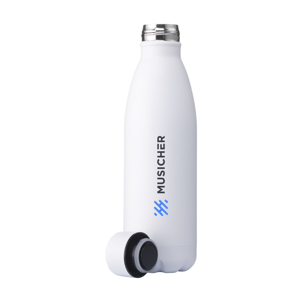 Логотрейд pекламные подарки картинка: Бутылка для питья Topflask Premium RCS из переработанной стали