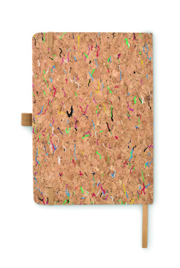 Логотрейд бизнес-подарки картинка: A5 cork coloured notebook