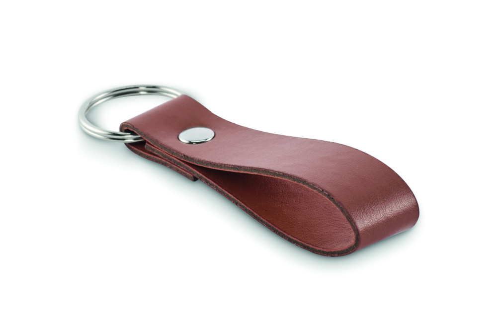 Логотрейд pекламные подарки картинка: PU loop key ring