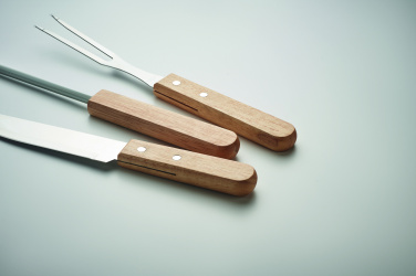 Лого трейд бизнес-подарки фото: Stainless steel barbecue tools