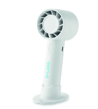 Лого трейд pекламные продукты фото: Small portable fan 2000 mAh