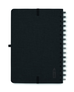 Лого трейд pекламные продукты фото: A5 notebook with phone holder