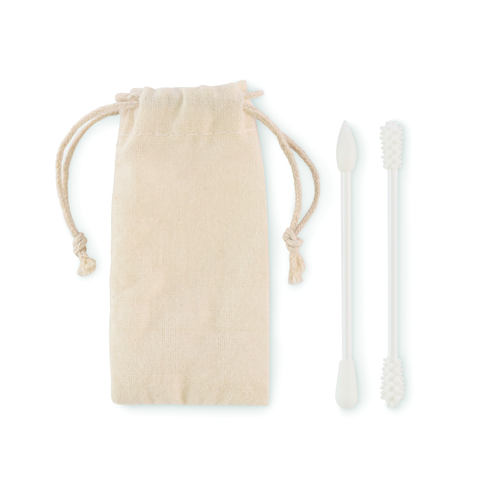 Логотрейд pекламные подарки картинка: Reusable swabs set