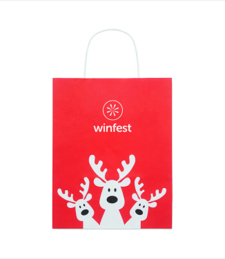 Логотрейд pекламные cувениры картинка: Gift paper bag small