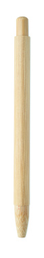 Лого трейд pекламные cувениры фото: Bamboo automatic ball pen