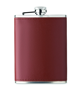 Логотрейд pекламные cувениры картинка: Slim hip flask 200 ml