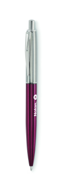 Лого трейд pекламные подарки фото: Push button pen in box