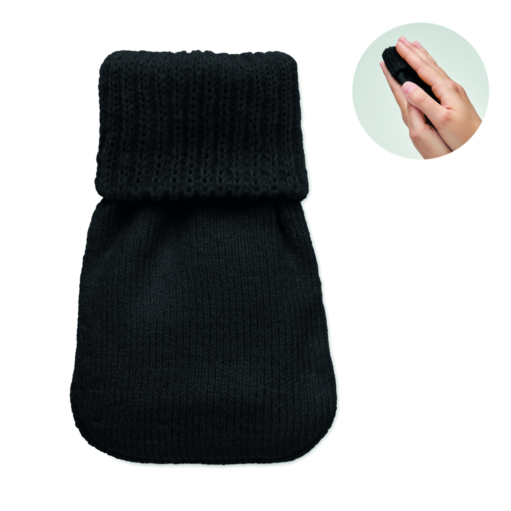 Логотрейд pекламные cувениры картинка: Hand warmer knitted polyester