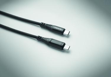 Лого трейд бизнес-подарки фото: 100W charging cable type-C