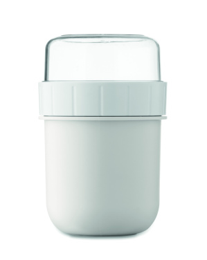 Лого трейд бизнес-подарки фото: On the go cup in PP 450 ml