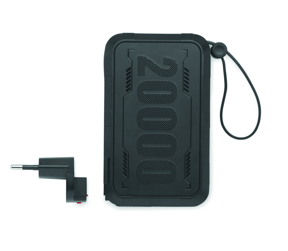 Логотрейд pекламные продукты картинка: Power bank 20000 mAh in ABS