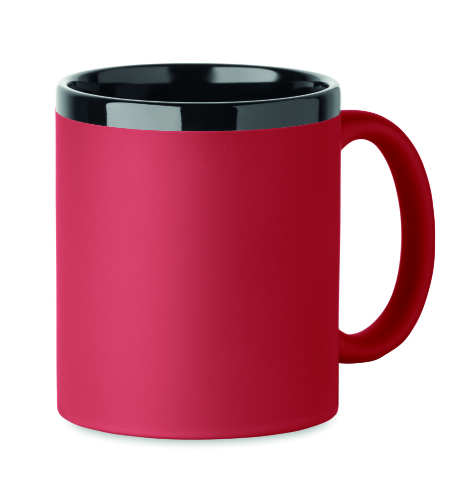 Логотрейд pекламные продукты картинка: Ceramic mug for laser 300 ml