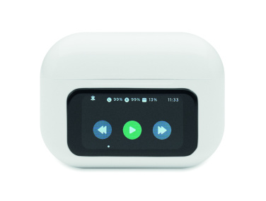 Лого трейд pекламные подарки фото: Recycled ABS TWS earbuds
