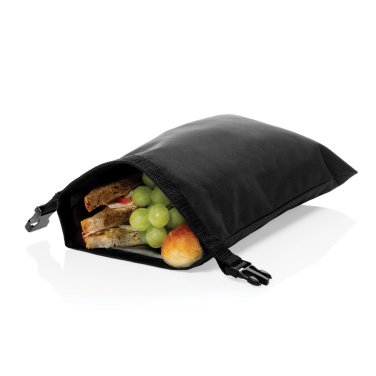 Логотрейд бизнес-подарки картинка: Складной ланч-бокс Snackstrap AWARE™ RPET 30x20 см