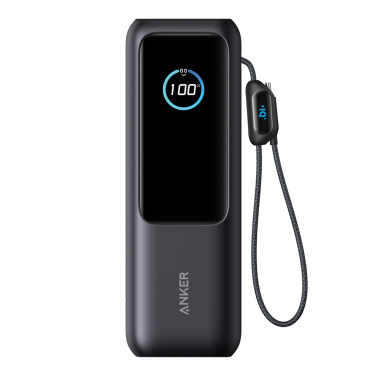 Лого трейд pекламные подарки фото: Anker Power Bank 25.000 мАч 165 Вт, встроенный выдвижной кабель
