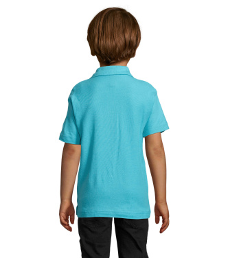 Логотрейд pекламные cувениры картинка: SUMMER II KIDS Polo 170g