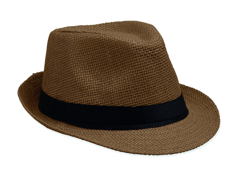 Лого трейд pекламные подарки фото: Paper straw hat
