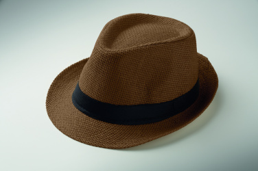 Лого трейд бизнес-подарки фото: Paper straw hat