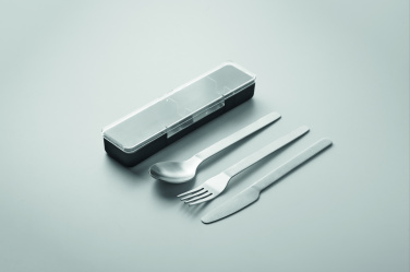 Лого трейд pекламные cувениры фото: Stainless steel cutlery set