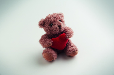 Лого трейд бизнес-подарки фото: Teddy bear plush with heart