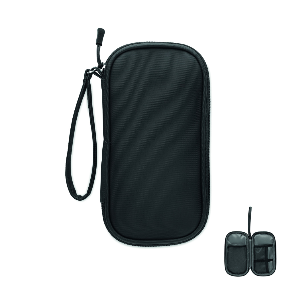 Лого трейд pекламные продукты фото: Tech organiser pouch 600D RPET