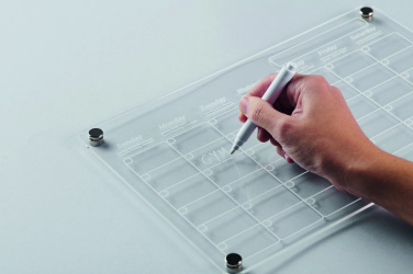 Лого трейд бизнес-подарки фото: Magnetic acrylic planner