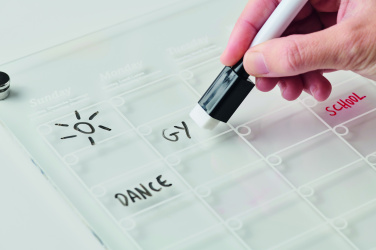 Лого трейд бизнес-подарки фото: Magnetic acrylic planner
