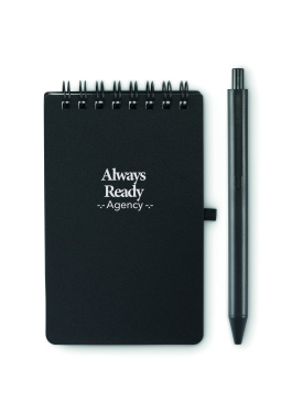Лого трейд бизнес-подарки фото: Water repellent notepad