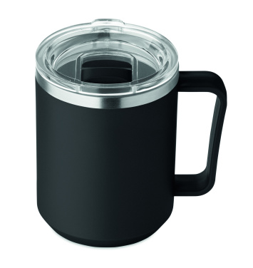 Логотрейд pекламные продукты картинка: Double wall mug 400ml