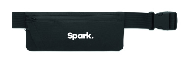 Лого трейд pекламные подарки фото: Sports waist bag 600D RPET