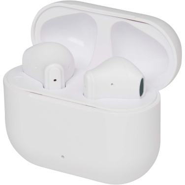 Лого трейд бизнес-подарки фото: Altais гарнитура True Wireless Bluetooth® из переработанной пластмассы