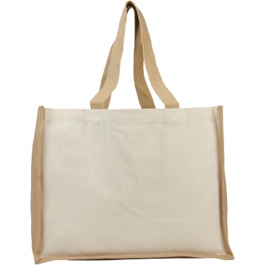 Logotrade kampanjprodukter bild: Varai 320 g/m² shoppingväska av kanvas och jute 23L