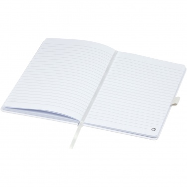 Logotrade profilprodukter bild: Honua A5 anteckningsbok i återvunnet papper med återvunnet PET-cover