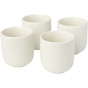 Logotrade profilreklam bild: Male fyra stycken 90 ml espressokopp