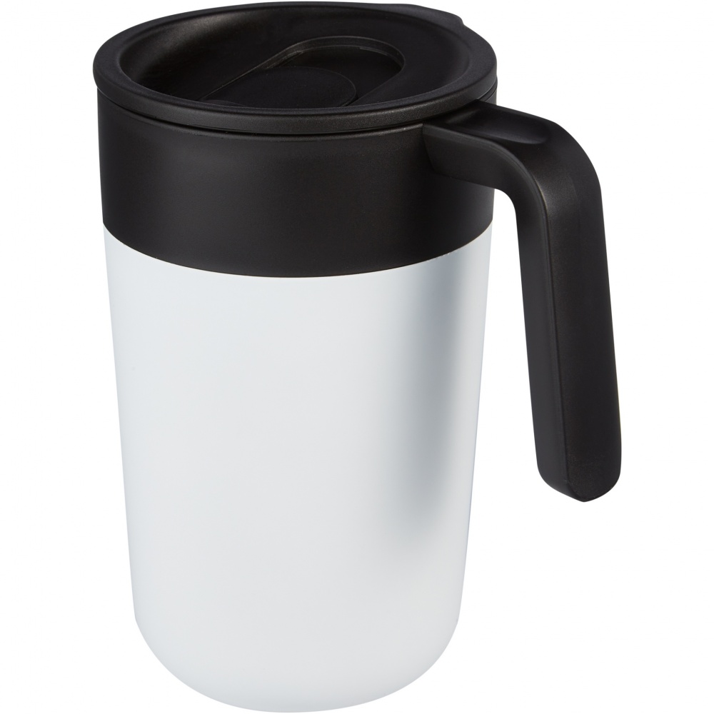 Logotrade presentreklam bild: Nordia 400 ml återvunnen mugg med dubbelvägg