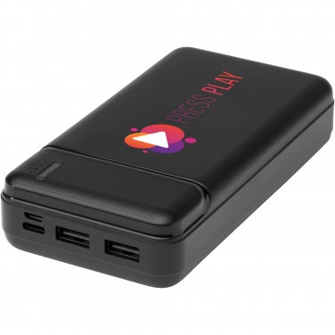 Logotrade presentreklam bild: Loop 20 000 mAh powerbank i återvunnen plast 