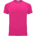 Bahrain kortärmad funktions T-shirt för herr, Rosa fluor