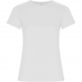 Golden kortärmad T-shirt för dam, Vit