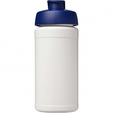 Logotrade presentreklam bild: Baseline Rise sportflaska på 500 ml med uppfällbart lock