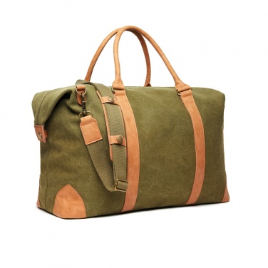 Logotrade reklamprodukter bild: VINGA Bosler  RCS återvunnen canvas dufflebag