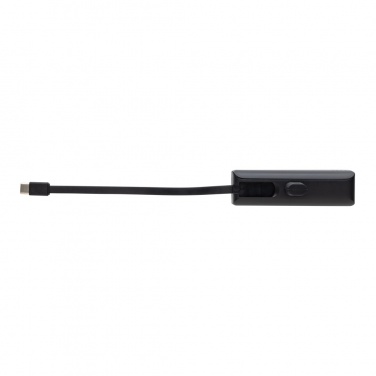 Logotrade reklamprodukter bild: Powerlink RCS rplast 3000 mAh powerbank iOS-kontakt