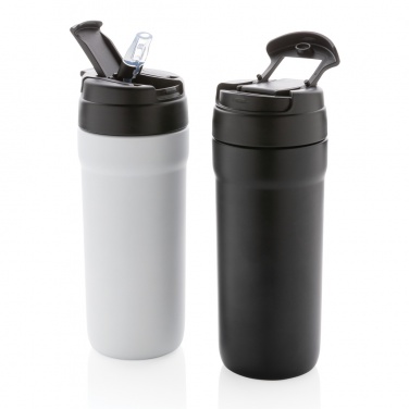 Logotrade profilreklam bild: Mugg i RCS återvunnen S/S, med hot & cold lock