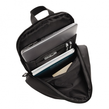 Logotrade profilreklam bild: PU 15.6" laptopryggsäck