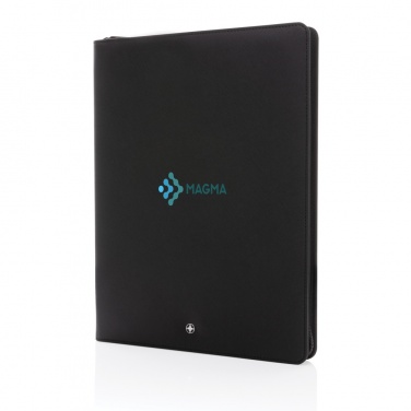 Logotrade kampanjprodukter bild: Swiss Peak Heritage A4 portfolio i RCS PU