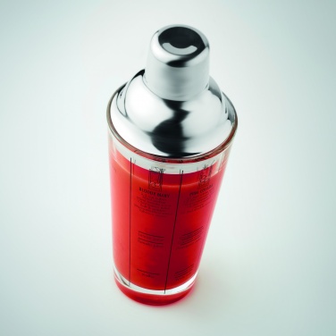 Logotrade presentreklam bild: Cocktailshaker i glas 400 ml
