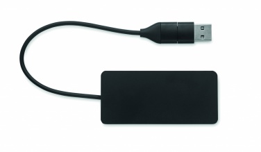 Logotrade reklamprodukter bild: USB-hubb med 3 portar