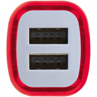 Logotrade kampanjprodukter bild: USB-laddningsadapter KFZ FRUIT
